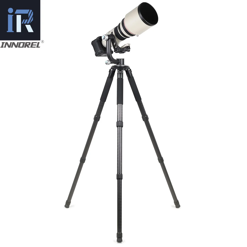 Монопод из углеродного волокна INNOREL CH5 профессиональная головка штатива для