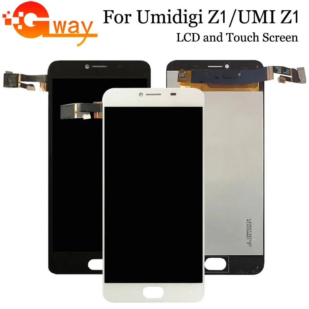 100% тест для Umidigi Z1/UMI Z1 ЖК дисплей + кодирующий преобразователь сенсорного экрана в