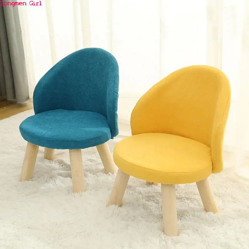 

Стул для ног в скандинавском стиле, современная простая мебель, низкий стул из хлопка и льна, стул для гостиной