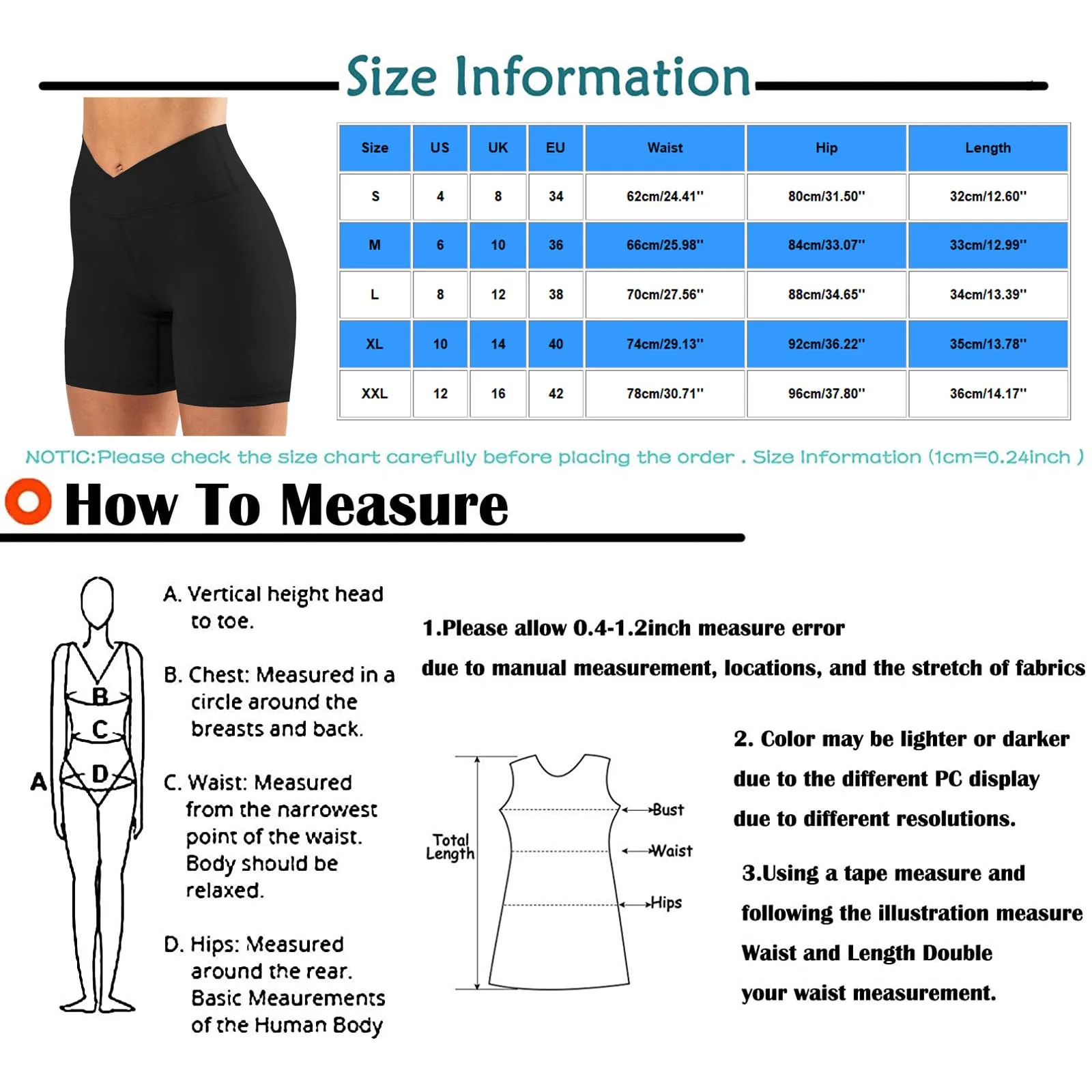 

Womens Sports Shorts Women's Solid Workout Leggings Fitness Sports Running Yoga Athletic Pants @4