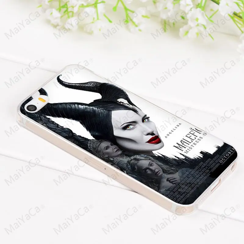 MaiYaCa Maleficent пленка прозрачный мягкий ТПУ чехол для телефона для iPhone X XS MAX XR 6 6s 7plus 8 8Plus 4S 5S 11 11pro max чехол
