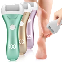 rechargeable electric foot file callus remover machine pedicure device foot care tools feet for heels remove dead skin display