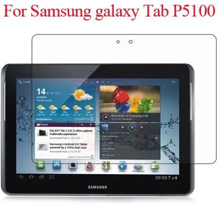 Прозрачная глянцевая Защитная пленка для ЖК-экрана Samsung Galaxy Tab 2 Tab2 10 1 P5100 P5110 |