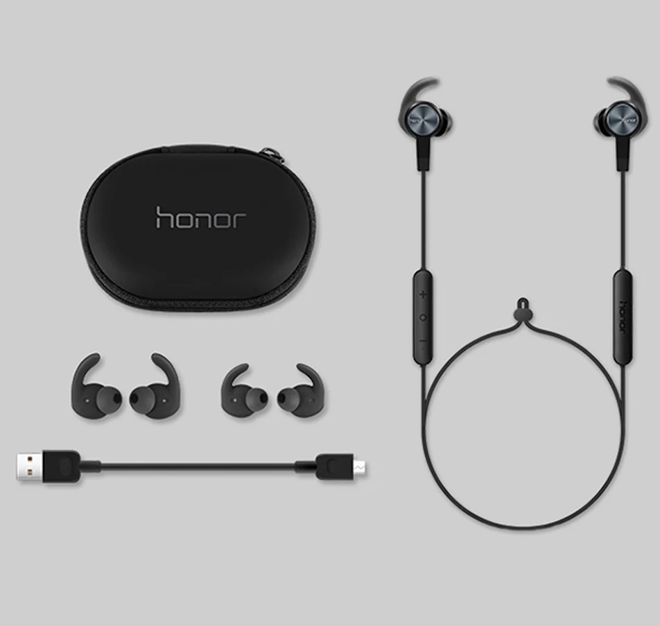 huawei Honor xSport Bluetooth беспроводной 4,1 AM61 наушники магнит дизайн IP55 уровень защиты Blutooth наушники для смартфона