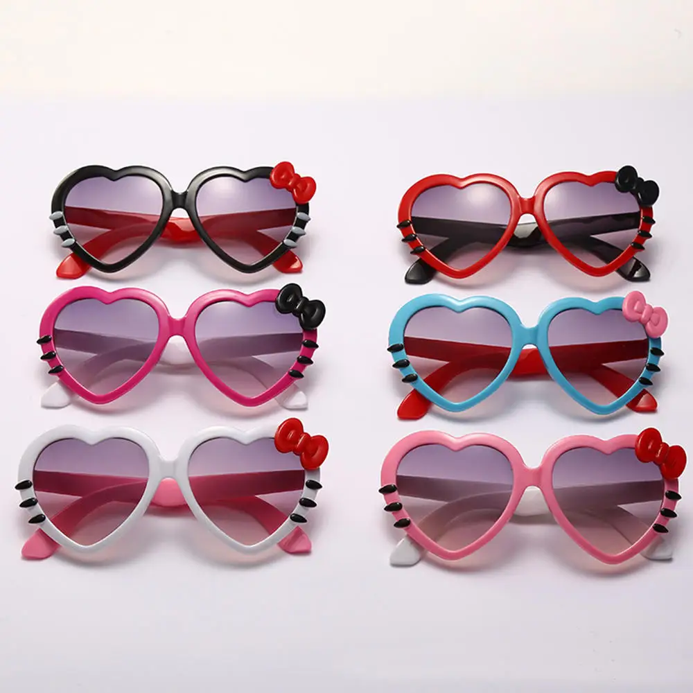 Солнцезащитные очки в оправе UV400 для мальчиков и девочек милые летние пляжные