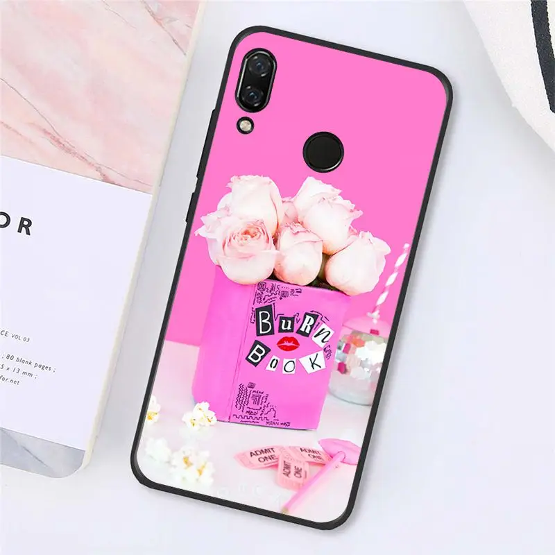 Чехол для телефона MaiYaCa Burn Book Mean Girls Kiss Hot Fashion Xiaomi Redmi8 4X 6A 9 8A note pro 5Plus Note4 5 7 Note8Pro |
