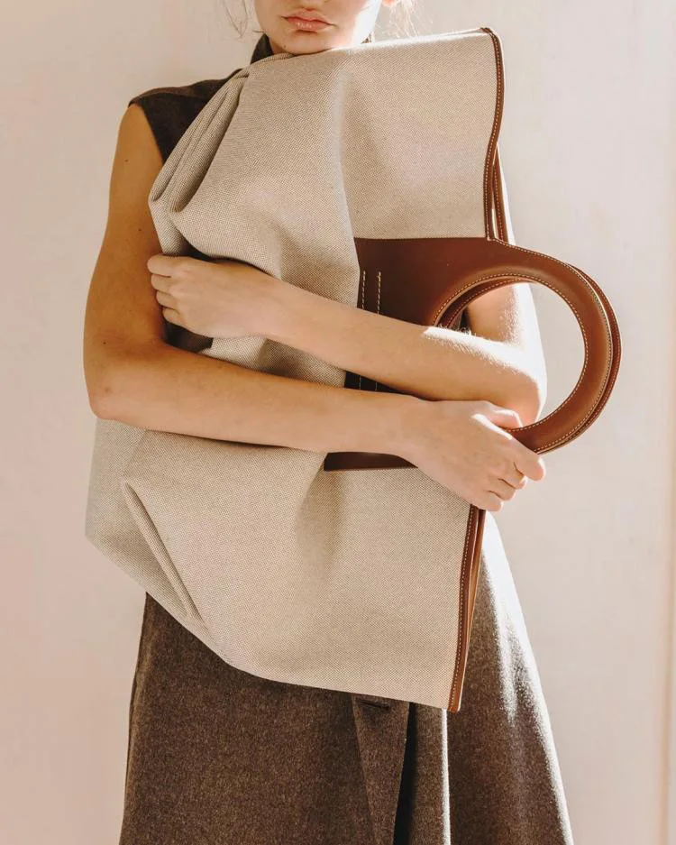

Fashion Large Capacity Women's Handbag Designer Big Canvas Shoulder Crossbody Bags for Women 2021 PU Splicing Tote Purse Clutch