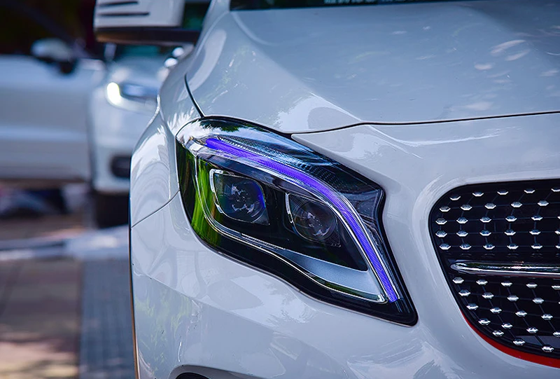 Светодиодный головной светильник для Benz GLA налобный фонарь СВЕТОДИОДНЫЙ дневной