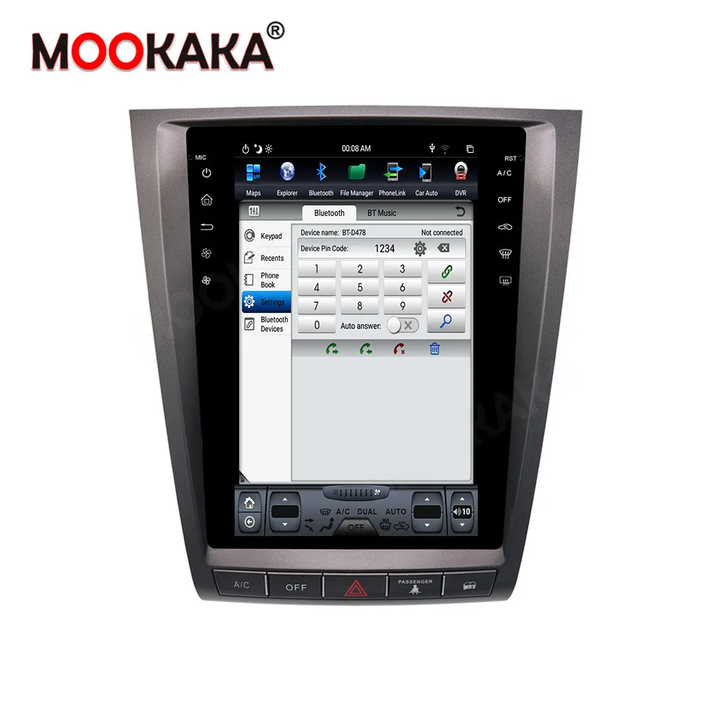 Автомобильный GPS-навигатор PX6 DSP для Lexus GS GS300 GS460 GS450 GS350 9 0-2004 Android 2011 быстрая