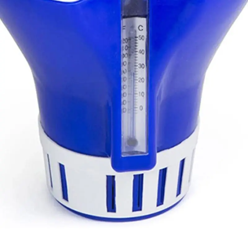

Swimming Pool Floating Automatic Sterilizer Dispenser with Thermometer Chlorine 87HF