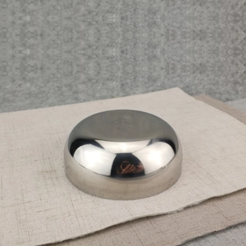 Креативная Корейская миска для риса из нержавеющей стали с крышкой каши и супа