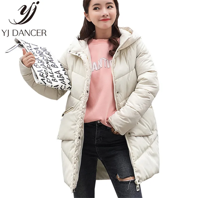 2018 зимнее повседневное женское теплое пальто с длинным рукавом новая свободная