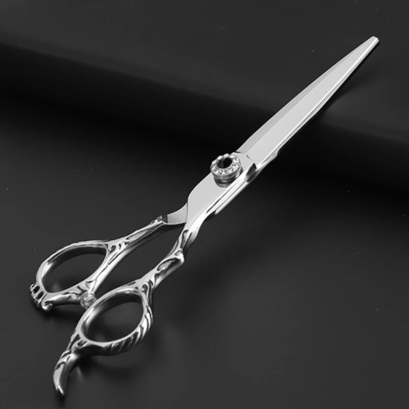 6 Inch Real Japan 9CR18MO SUS440C Stainless Steel High Grade Hair Salon Cutting Scissors Hairdressing Shears | Красота и здоровье