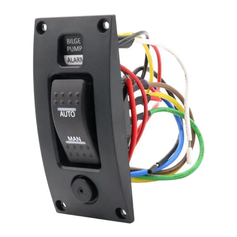 Судовой катер 12 В трехходовая балансировочная панель переключатель отводящего