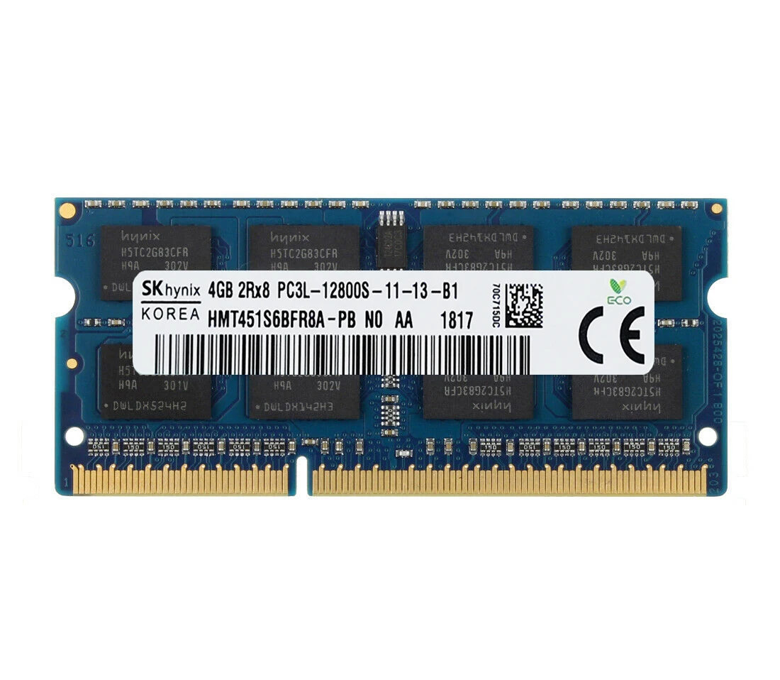 Оперативная память Hynix DDR3L 2 ГБ/4 ГБ/8 ГБ 1333 МГц 10600 1600 12800S для ноутбука компьютера