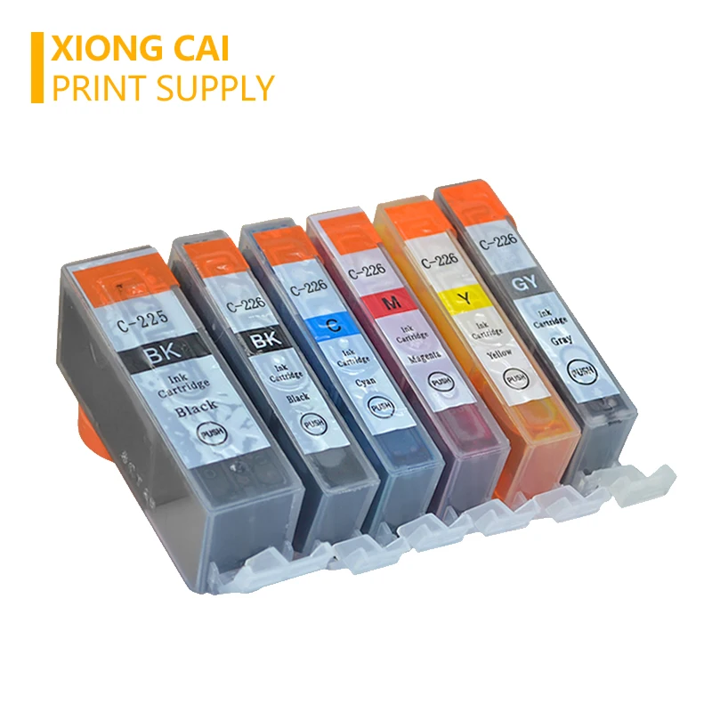 PGI-225 CLI-226 PGI225 совместимый чернильный картридж для принтера Canon принтерам PIXMA MG6120