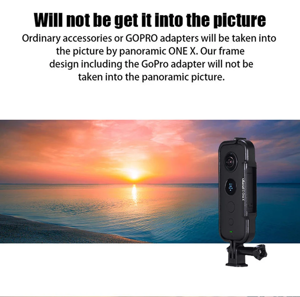 Insta360 One X Accessories Kit - Venture Case Cover Cage Frame Housing with GoPro Adapter for Insta 360 | Электроника