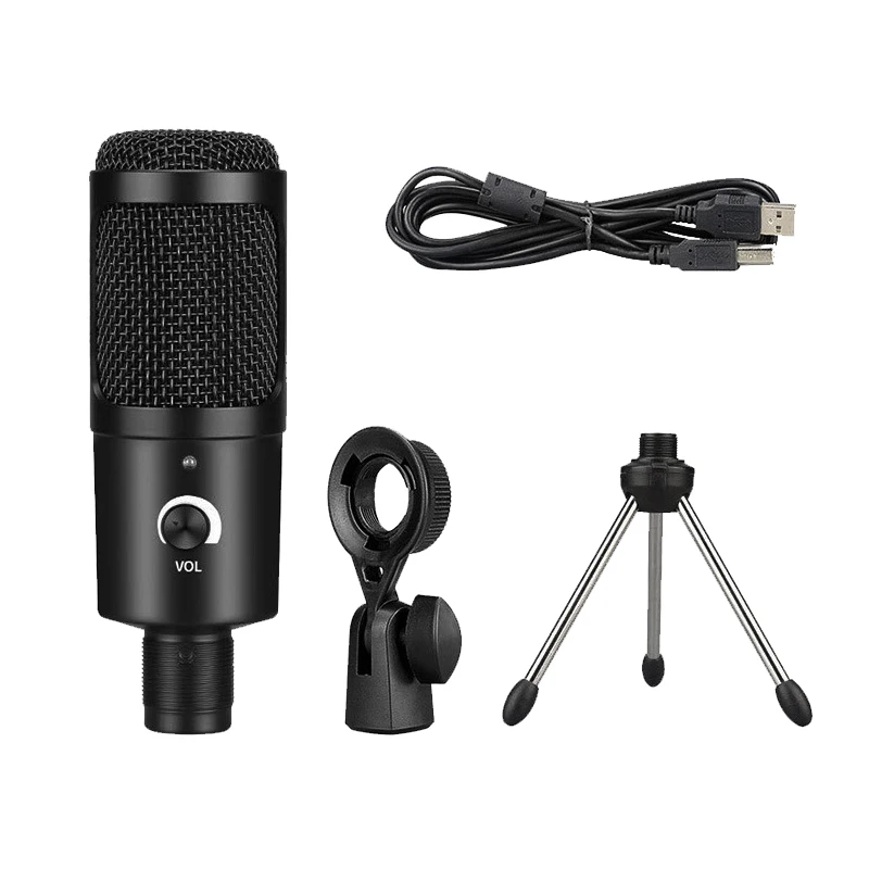 

USB Condenser Microphone for PC Microphone Professional Recording Studio Microphone for YouTube TikTok Video Chatting Game Live