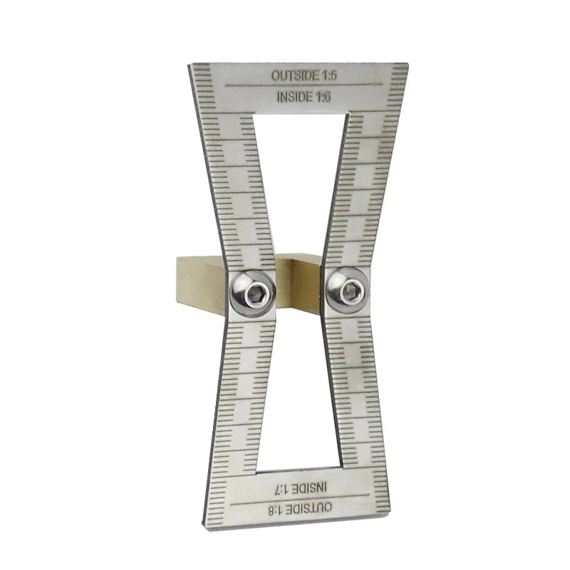

Dovetail Marker 1:5&1:6&1:7&1:8 Dovetail Gauge Guide Template For Hand Cut Wood Joints Slopes Scriber Marking Carpentry Tools