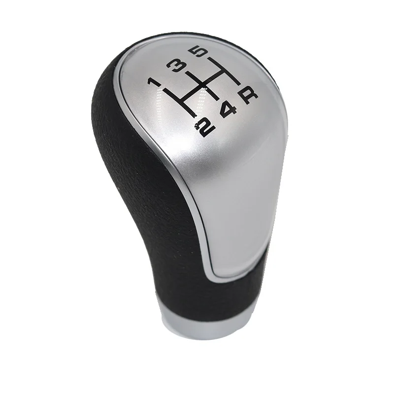 5 speed sliver Автомобильная ручка переключения передач рычаг Gaitor Boot Cover ручная трансмиссия для hyundai ix35 Elantra Tucson Matrix автомобильный Стайлинг в сборе - Название цвета: 5 speed sliver