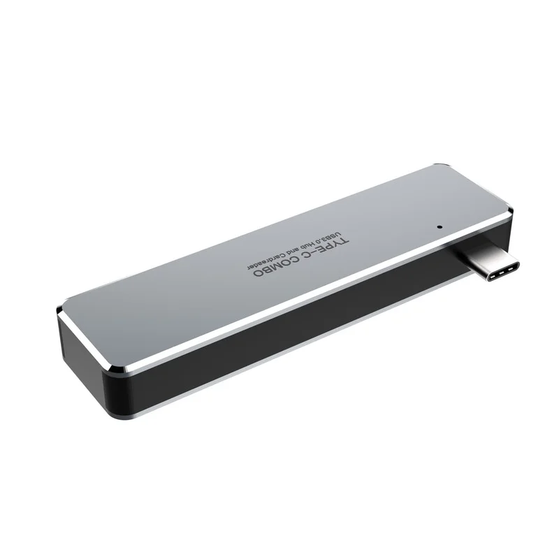 

USB C HUB Type-c To Multi Ports USB 3.0 USB3.0 Type C Power Adapter Splitter Dock W/TF Momory Card Slot for Macbook Pro/Android
