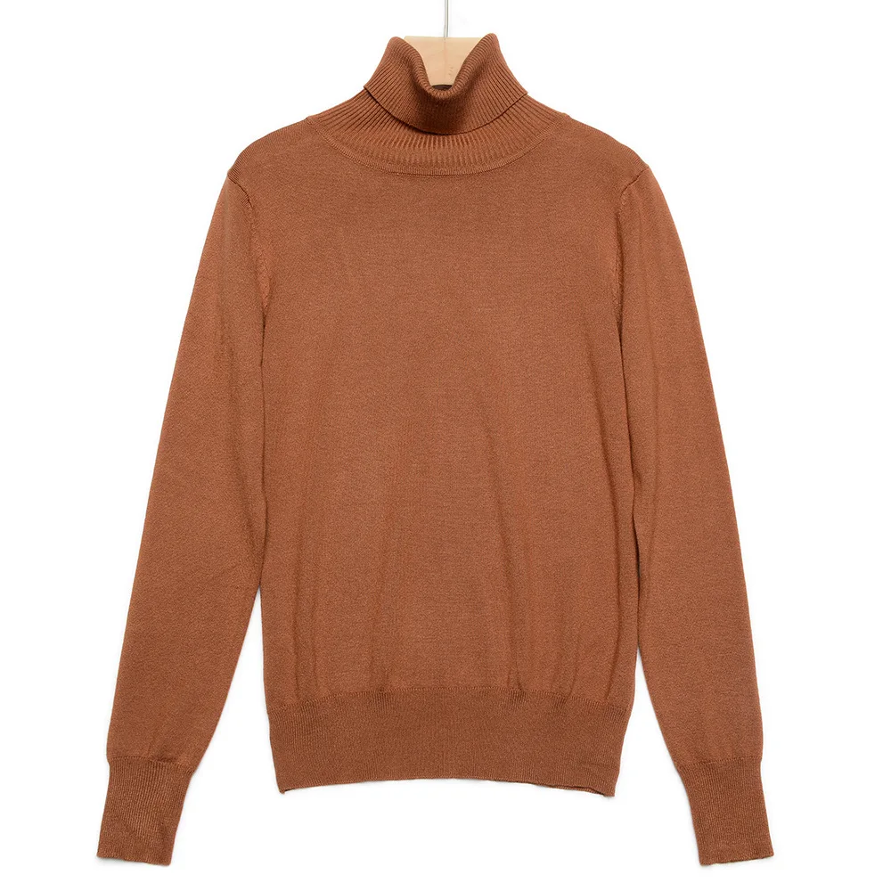 

Fannic 2020 Winter Fashionable Knitted Long Sleeve Plus Size Turtleneck Pullover Sweater Women