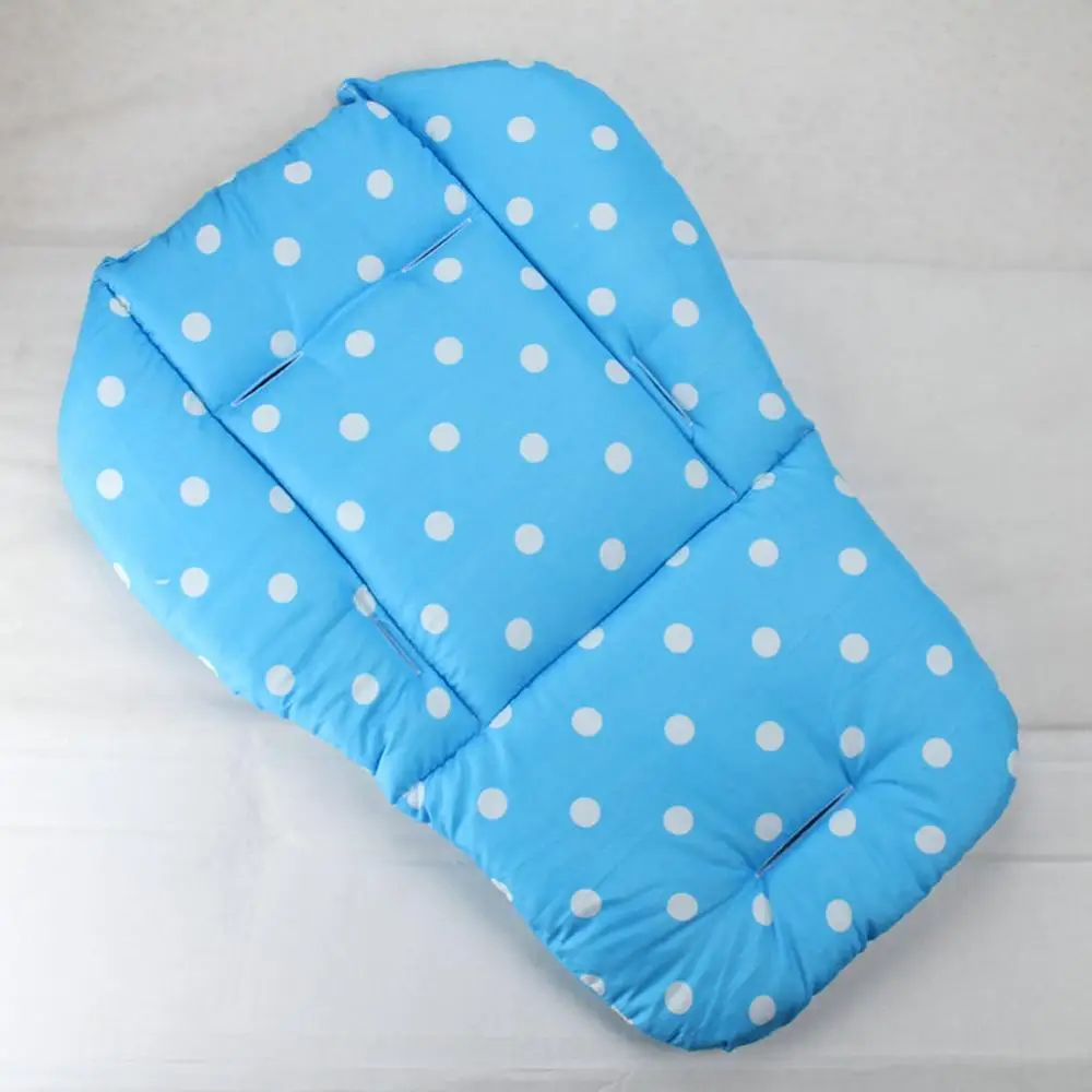 Coj&iacute;n para asiento de cochecito de beb&eacute;, silla alta, colchones suaves de colores, alfombrilla para cochecito, accesorios-4
