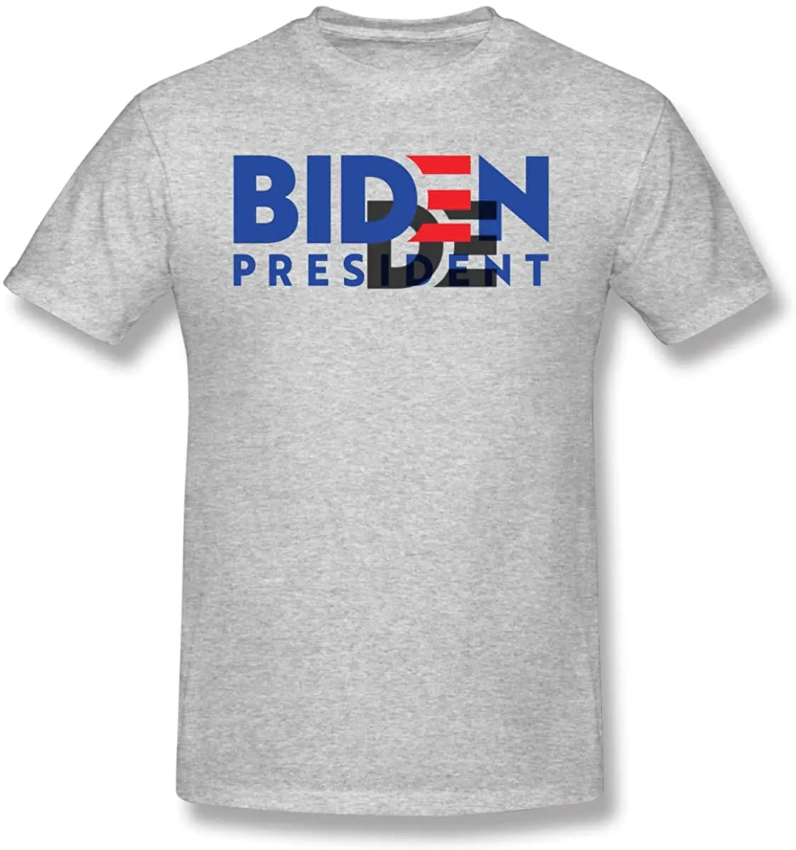 

Joe Biden 2020 Presidential Election Men's Basic Casual Crewneck Short-Sleeve Breathable Crew Neck Tshirt