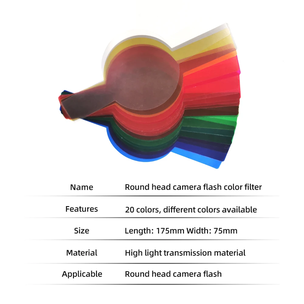 

Godox Color Filters Compatible for Godox V1 Series Speedlite Flash