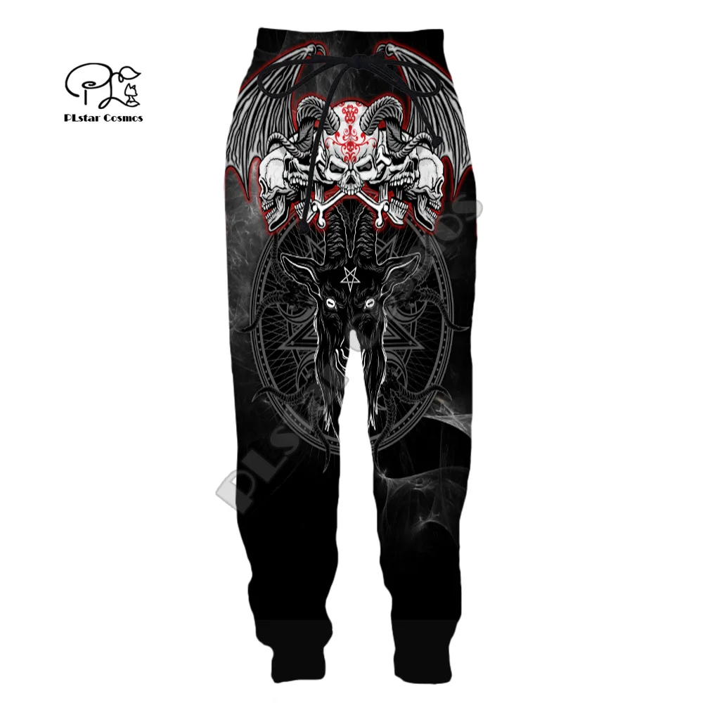 NewFashion Ghost Gothic Skull Reaper Satan Devil  Men/Women Streetwear 3DPrint Harajuku Funny Jogger Sweatpants Trousers Pants 2
