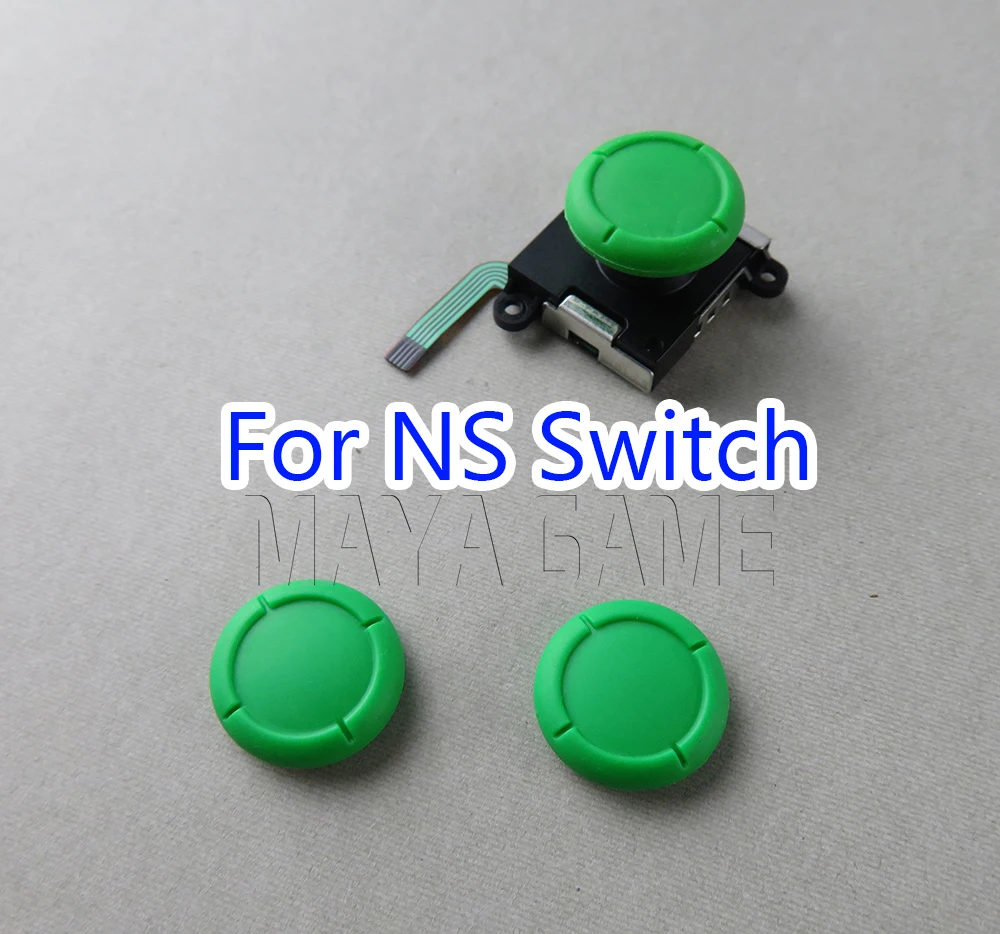 

100 шт. силиконовые колпачки для захвата большими пальцами 3D аналоговые джойстики чехол для Nintendo Switch Lite NS контроллеры Joy-Con джойстик