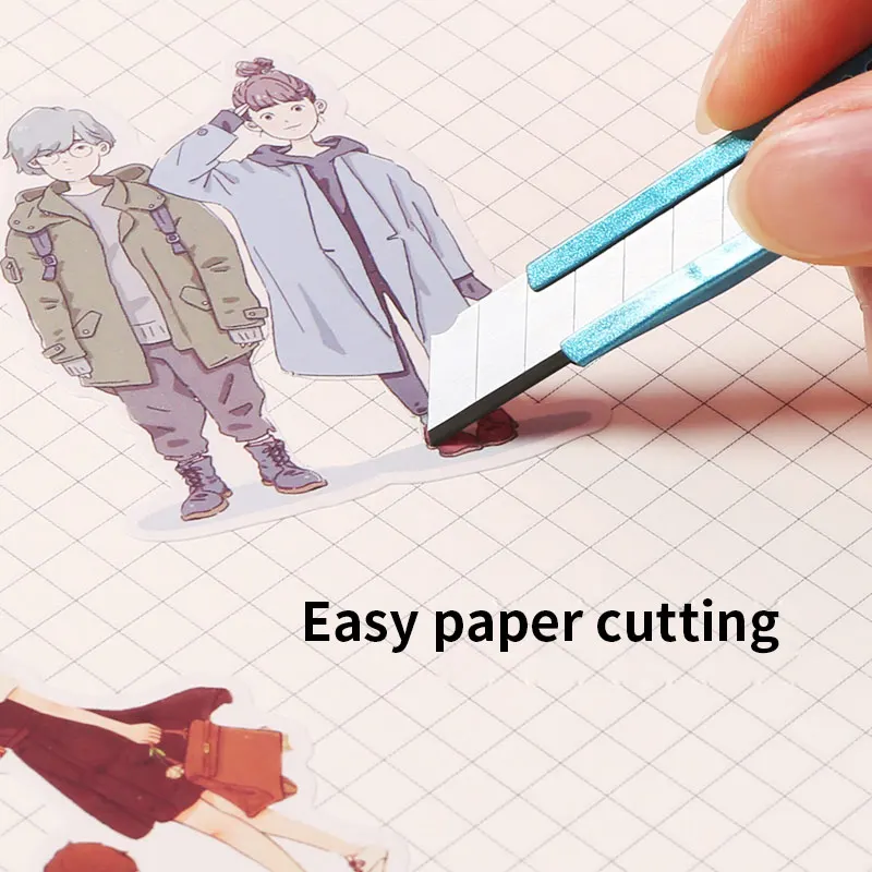 5 шт. резак канцелярский нож для студентов острый выдвижной рисования эскизов