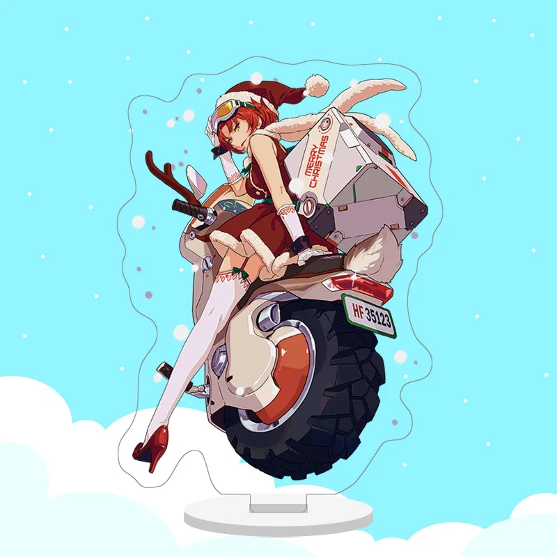 

2021 Hot Game Honkai Impact 3 Acrylic Stand Model Toys Action Figure Accessory Pendant Collection Toy 10cm Double-Side Gift