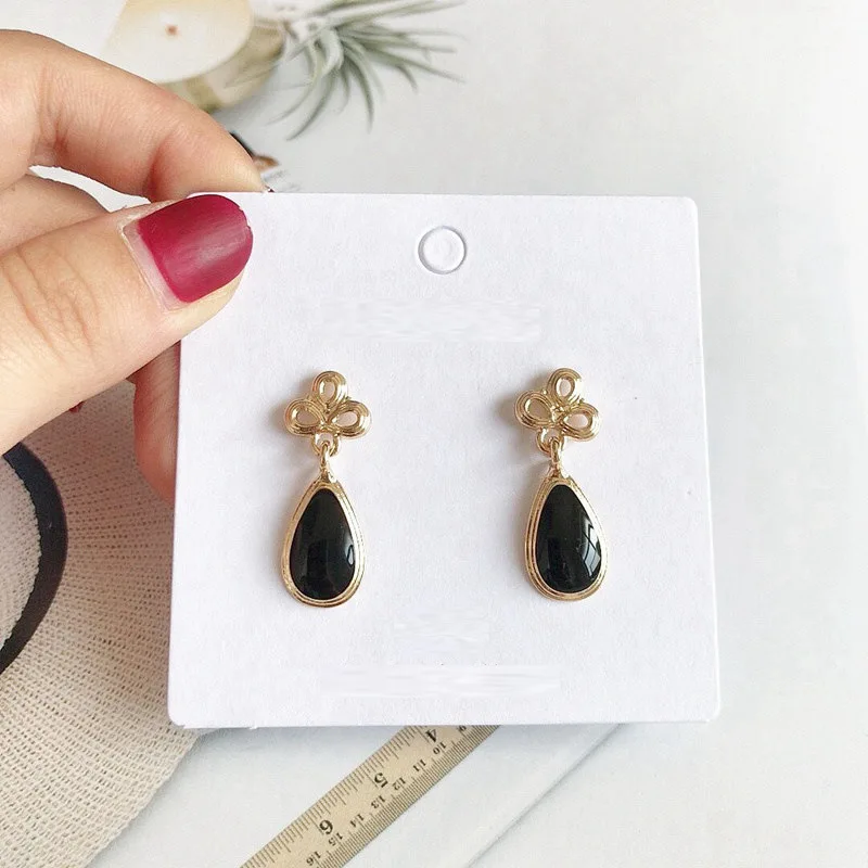 2019 корейская телевизионная драма Винтажный стиль полые металлические черные