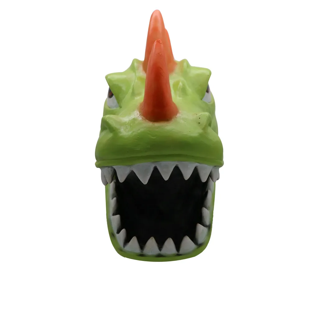 Маска на Хэллоуин 2019 Реалистичная Мода Косплей смешная маска динозавра Рекса