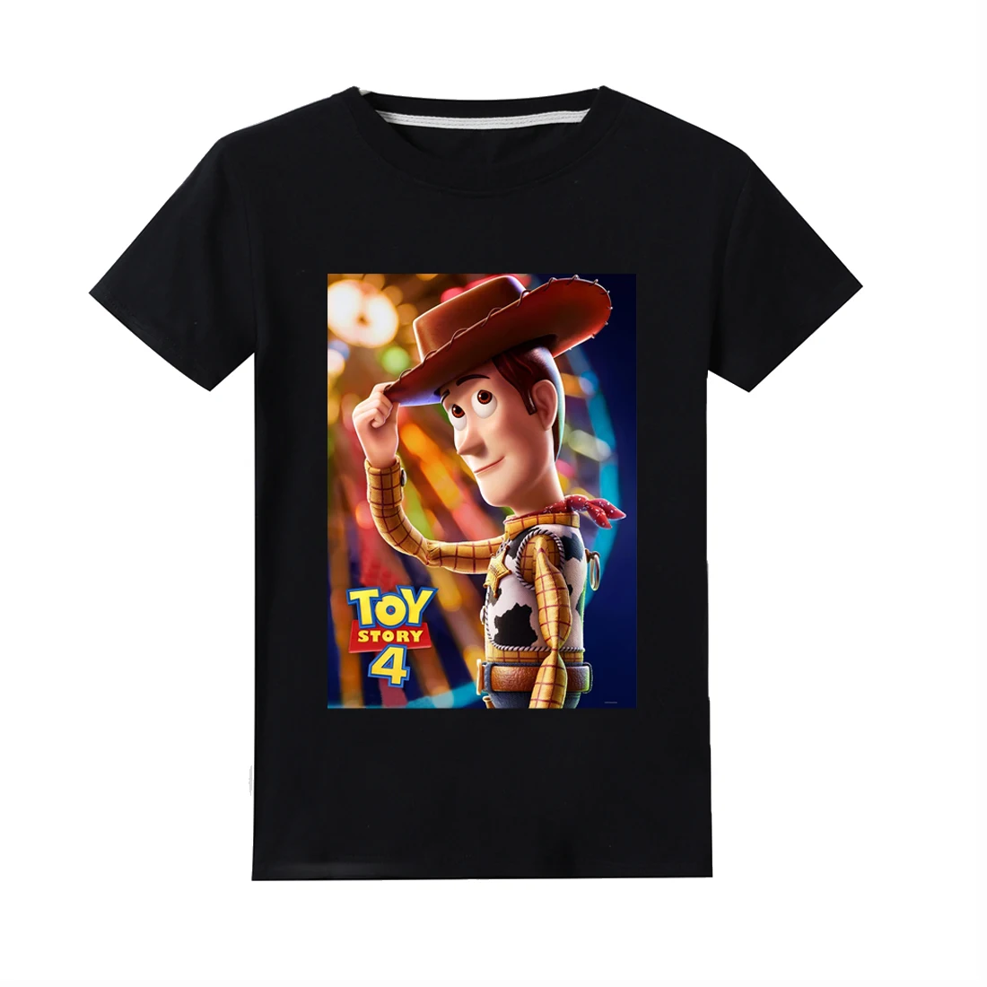 100% хлопковая летняя футболка с героями мультфильма История игрушек 4 топ для