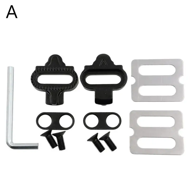 

MTB Mountain Bike Pedals Cleat Bicycle Cleat Set Clip Pedals Plate for S HI M A SPD Cycling Accessories