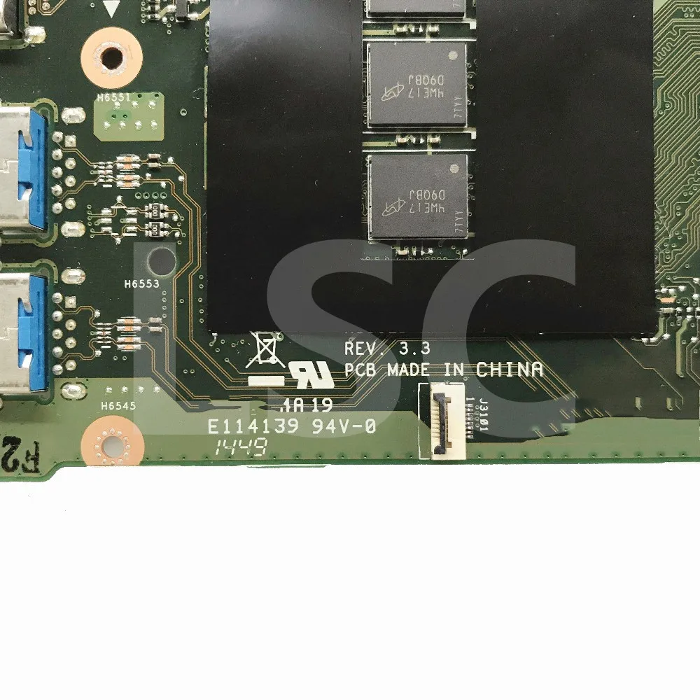 LSC для ASUS X555LA X555LAB X555LD материнская плата ноутбука с процессором SR23Y I5-5200U 4 Гб RAM REV: 3