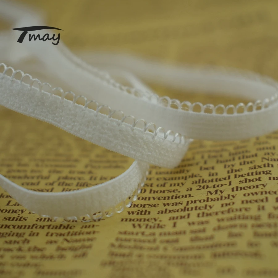 Кремово белые эластичные ленты #1540 для нижнего белья штанов бюстгальтеров