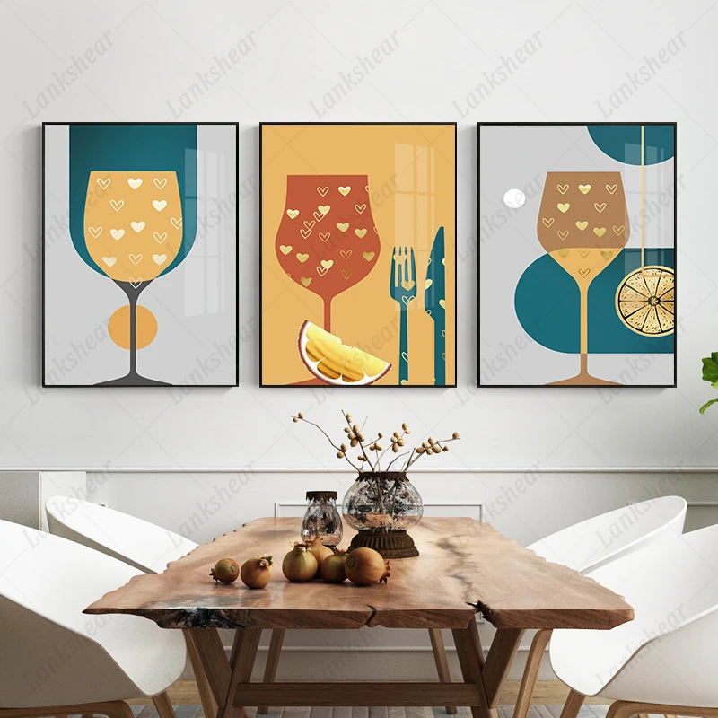 

Fresh Kitchen Poster Restaurant Modern Wall Art Canvas Paintings Modular Hd Prints Decorative Painting Nordic Mural Home Decor