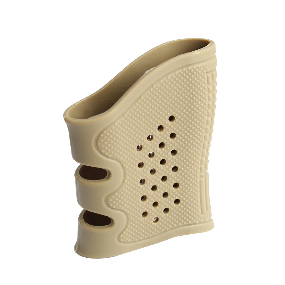 

Tactical Pistol Rubber Grip Holster Anti Slip Glove Sleeve Protect Cover Glock 17 19 20 21 22 23 Handgun Hunting Gun Accessories