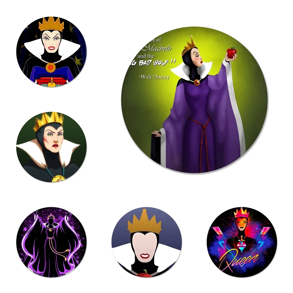 Значок от злой королевы украшение для одежды и рюкзака подарок | Дом сад