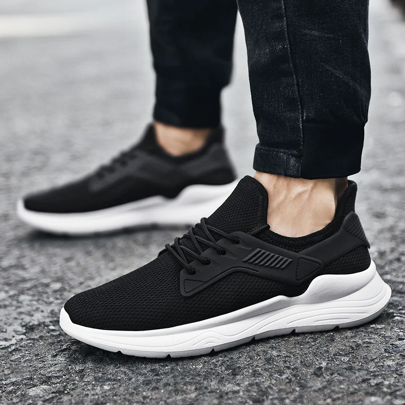 

Men's Fashion Sneakers Zapatos Casuales Para Hombre Sports Shoes For Men Sport Casual Mens Running Black Sneaker