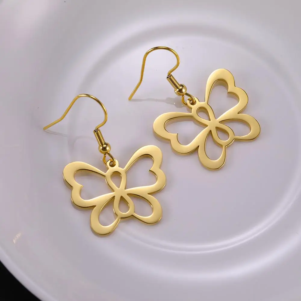 Комплект ювелирных изделий My Shape ожерелье с бабочкой летающие животные Женские