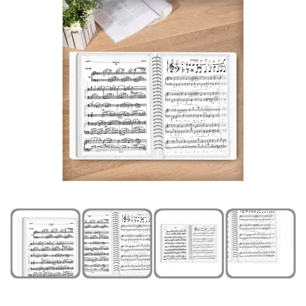 

Music Score Binder Hollow File Folder Concave-convex Technology Universal Trendy Piano Music Score Holder