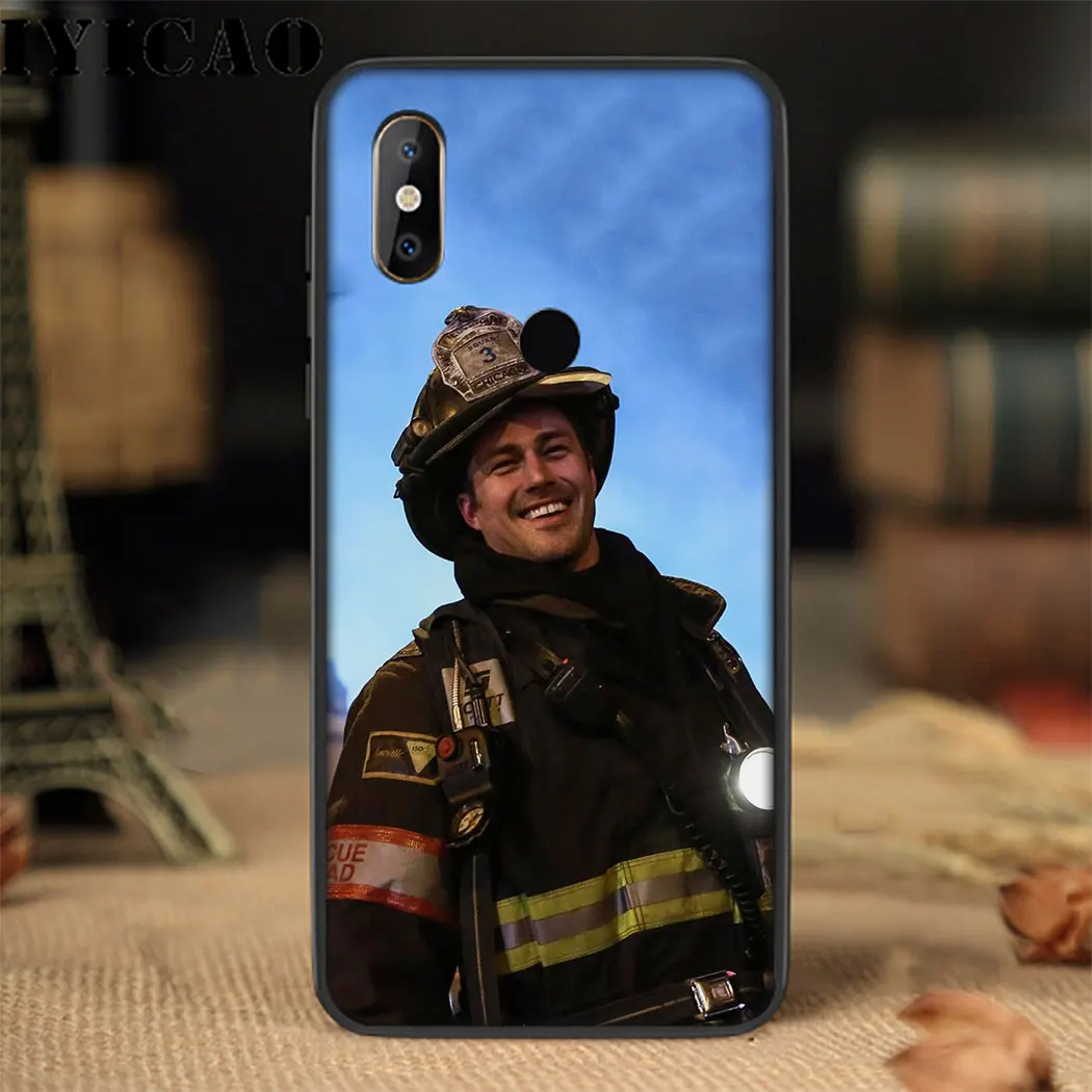 Чехол для телефона Chicago Fire Tv Series мягкий чехол Xiaomi Mi 9 8 6 A2 Lite A3 9T Pro A1 F1 MAX 3 2S CC9E
