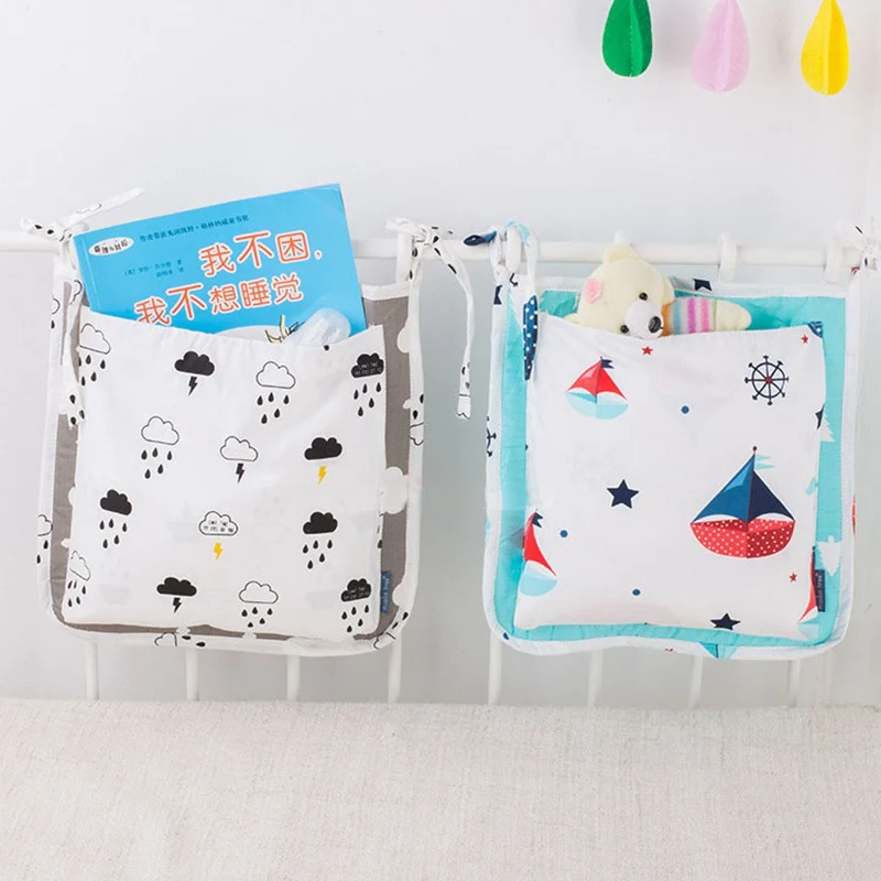 Детская коляска Органайзер сумка мультфильм шаблон большой емкости подгузник