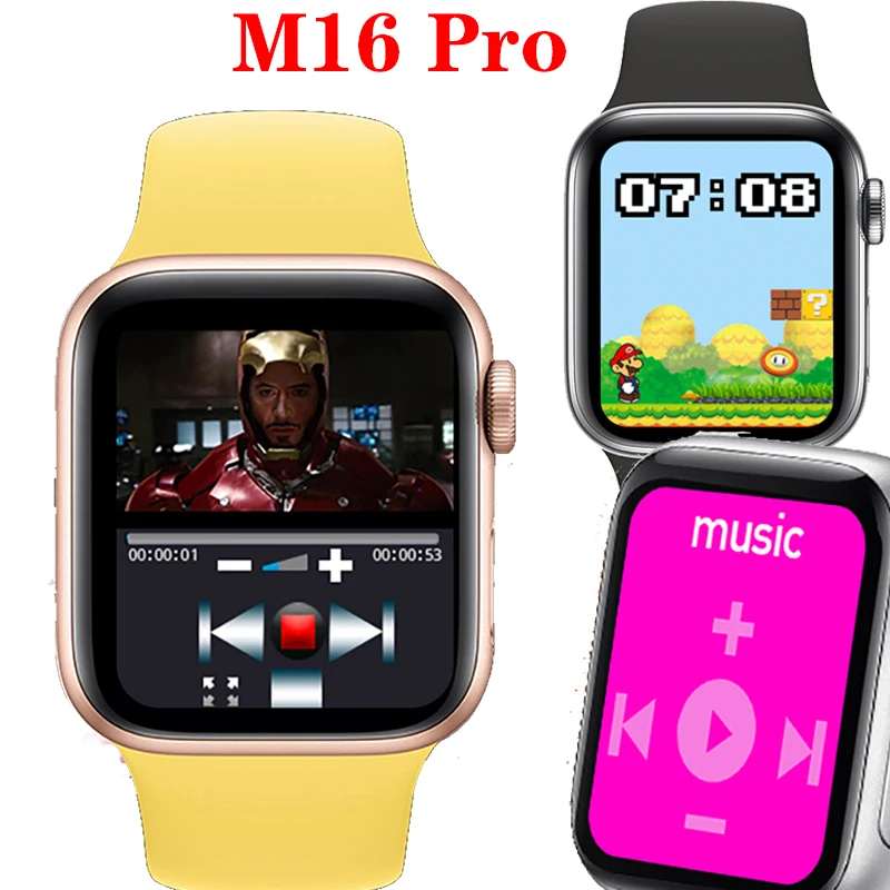 

Смарт-часы M16 Pro Series 6 с Bluetooth, пульсометром и паролем