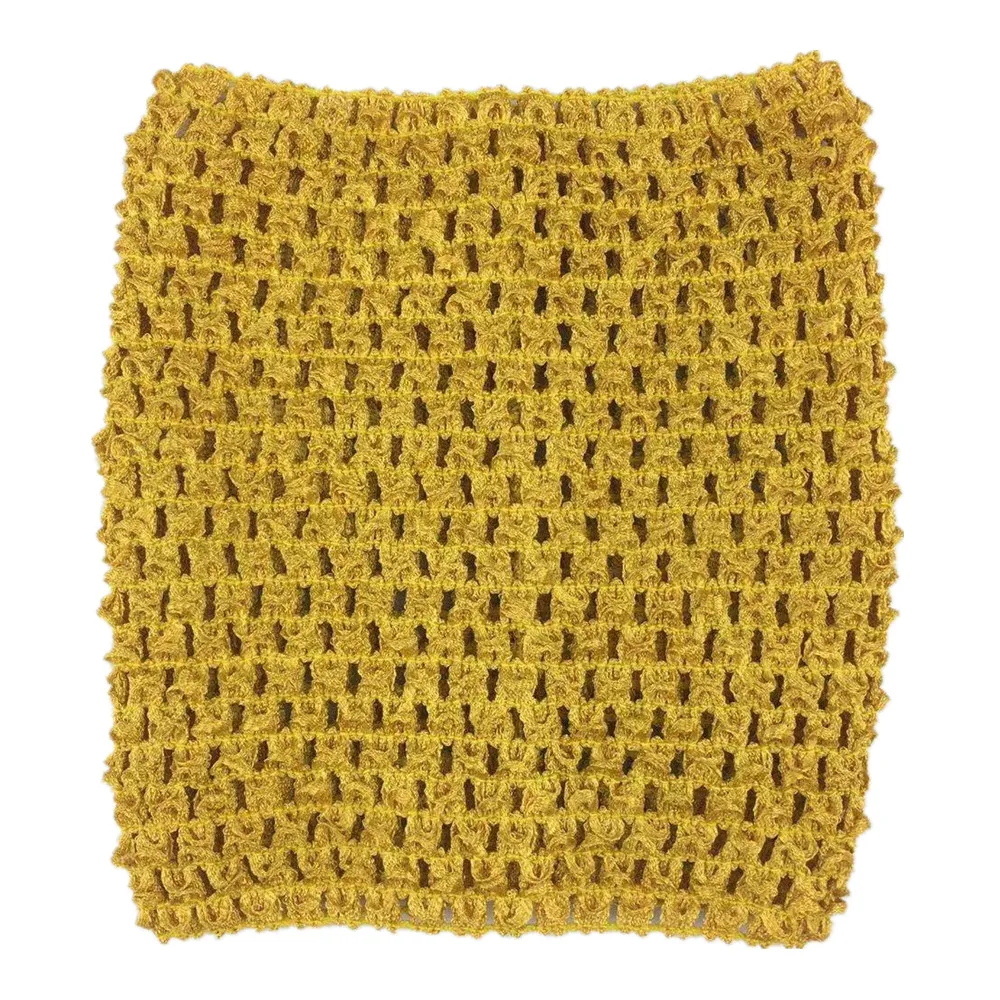 Оптовая продажа 80 шт./лот 6 дюймов эластичная вафельная повязка на голову для