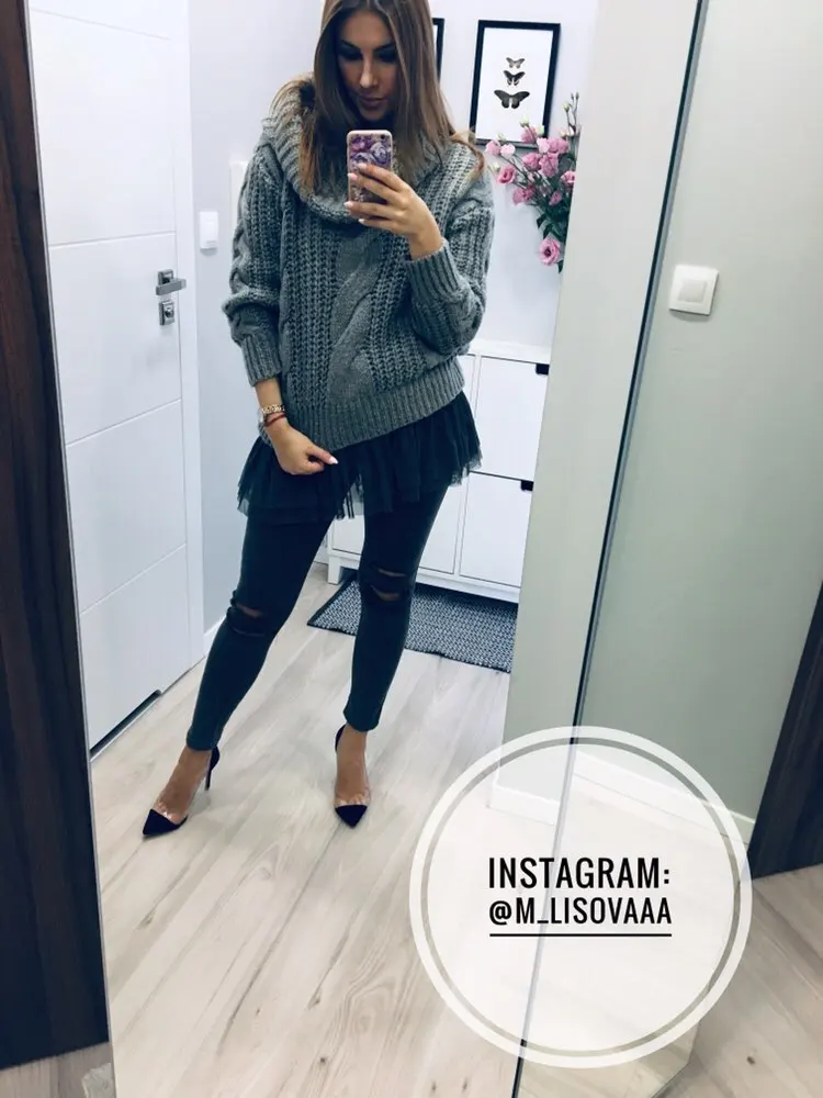 в наличии Женские свитера Толстые теплые водолазка женская 2018 Зимние женщины